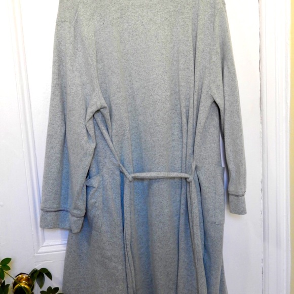 Light Green Dressing Gown/House Coat with pockets - Picture 4 of 4